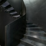 Escalier. Architectes: Boyer-Gibaud Percheron Assus. Photo © Didier Boy de la Tour, photographe